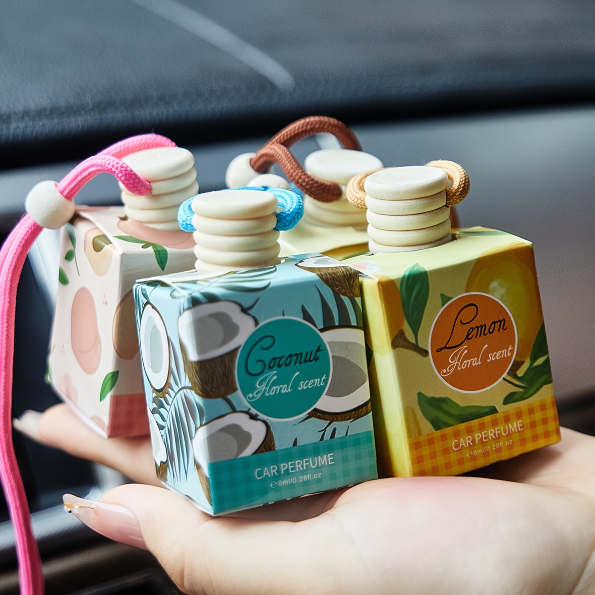 Auto-luchtverfrisser, langduri - Home Fragrance Logo recensie en prijs